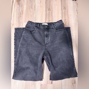 Abercrombie & Fitch Ultra High Rise Gray Long Jeans
